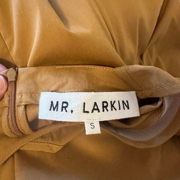 Mr. Larkin Molly Puff Sleeve Modern Weaving Dress in Sierra | Size Small - Picture 7 of 9